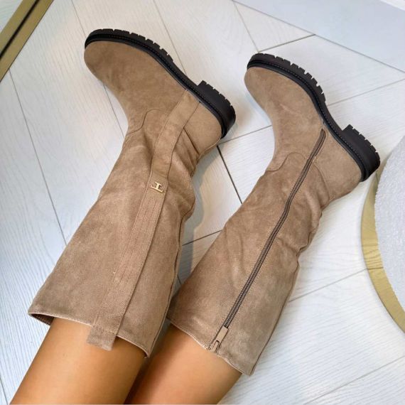 TALLY SUEDINE LAARS 6366 KHAKI