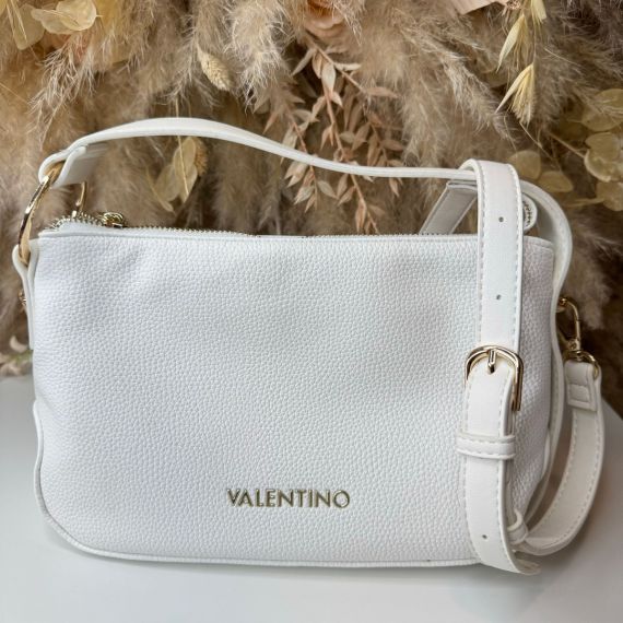 VALENTINO BAGS PEONIES RE SHOULDER BAG VBS8NH13 BIANCO