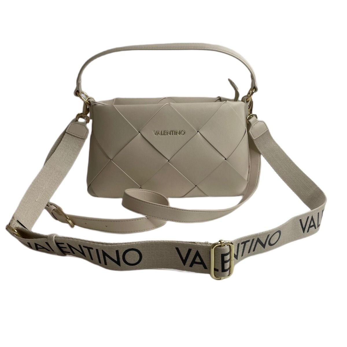 draagbaar prins Uitvoerbaar VALENTINO BAGS IBIZA SHOULDER BAG VBS6V504 *BIG* OFFWHITE - Style Woerden