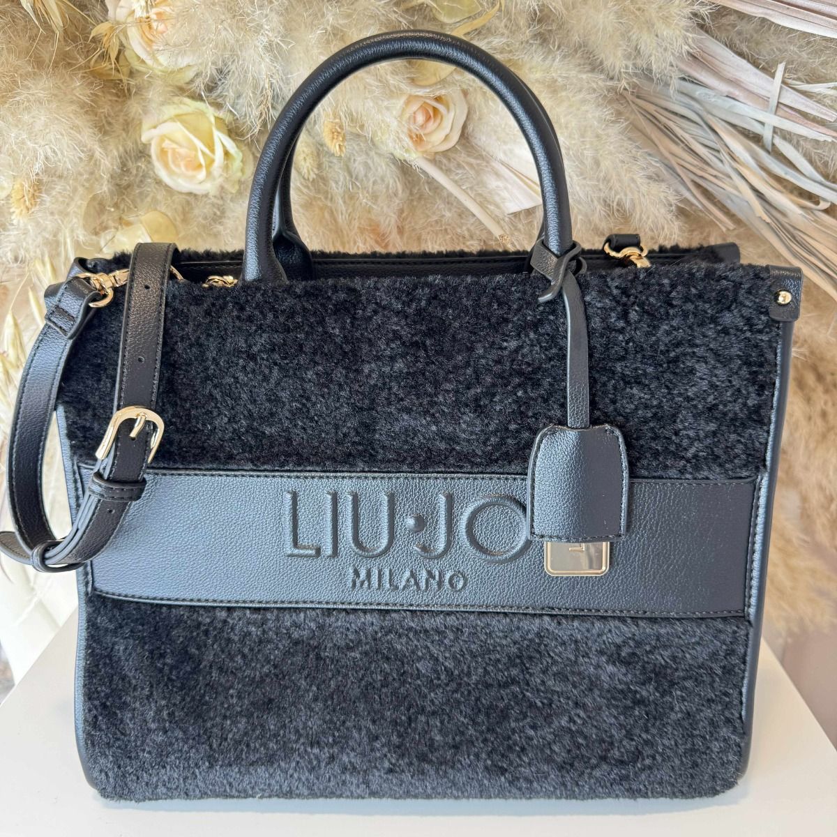 LIU JO RIDHI SHOPPING BAG AF5206 E0692 NERO Style Woerden