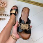 *SALE* GOLDIE SLIPPER OM3516 BLACK