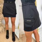 GUESS CARLA SKIRT V5YD04KCX42 JBLK BLACK