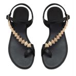 SCHELPJES SANDAAL 8381 BLACK