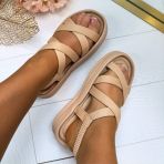 BANDJES SANDAAL AM311 NUDE