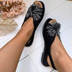 POMPOM SANDAAL CH026 BLACK