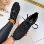 LA STRADA SNEAKER 2404316-4500 BLACK/SILVER