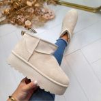 STYLE LOGO UGIE BOOT BEIGE