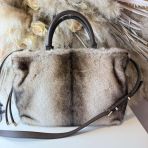 GUESS MAVIS SATCHEL BAG FG967407 ESPRESO MULTI