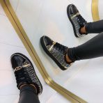 LIU JO KIKI 01 SNEAKER BA6059 TX522 BLACK