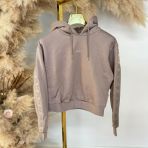 GUESS STACIE HOODED SWEATER V4BQ00KC5O0 WTDG TAUPE