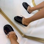 INDY PANTOFFEL 608 BLACK