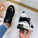 LIU JO MAXI WONDER 01 SNEAKER BF5009 PX064 BLACK
