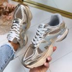 STEVE MADDEN SNEAKER SPEEDER 2447 GOLD MULTI