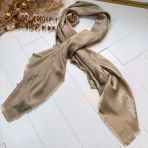 GUESS NOELLE II JACQURD SCARF AW5480POL03 SES TAUPE
