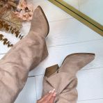 *SALE* FRANJE LAARZEN RXJ-302 TAUPE