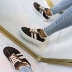KANT STRIPE SNEAKER 9178 BROWN