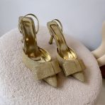 GLAMOUR BOW HEEL SQC-109 GOLD *WEB ONLY*