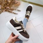 KANT STRIPE SNEAKER 9178 BROWN