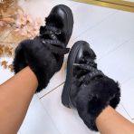 GUESS FURRY SNOWBOOT FLFUEKFUR10 BLACK