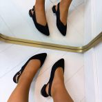 LA STRADA INSTAPPER 2501237-4501 BLACK KNITTED