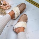 BESTSELLER COZY PANTOFFEL FC-906/902 KHAKI *WEB ONLY*