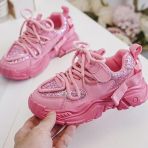 **KIDS** GLITTER SNEAKER 1624 PINK