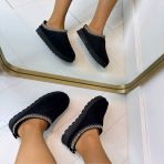 SUEDINE INSTAP PANTOFFEL S580 BLACK