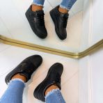 GUESS ALLOVER LOGO SNEAKER FLJMI6FAL12 BLKBL