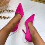 *ACTIE* LOVELY HEEL 1683-3 FUCHSIA