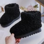 **KIDS** TEDDY UGIE BOOT 20210 BLACK