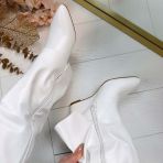 HAILY LAARS MET SLEEHAK DES8503 WHITE/PU