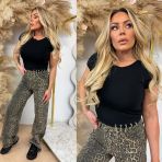 GUESS ELISABETTE CROP TEE W6GP11K2933 BLACK