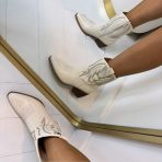 *SALE* PRINTY BOOT T-288 BEIGE