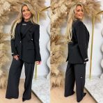 UNIQUE THE LABEL NOVEE BLAZER DEEP BLACK