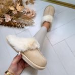 BESTSELLER COZY PANTOFFEL FC-906/902 BEIGE *WEB ONLY*