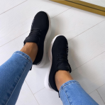 KENDALL + KYLIE SNEAKER EQUATOR BLACK *WEB ONLY*