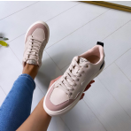 KENDALL + KYLIE BARONESS SNEAKER NUDE/BLUSH/BLACK *WEB*