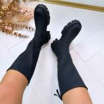 FANNY ZIP BOOT XJ-976 BLACK