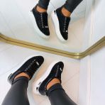 STEVE MADDEN SNEAKER GLIDER-SMR 5266 BLACK