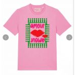 PINNED BY K AMOUR T-SHIRT PINK