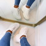 STEVE MADDEN SNEAKER AYDEN 4002 WHITE
