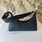 GUESS EVERLEE TOP ZIP SHOULDER BAG EG867918 BLACK