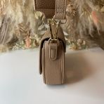 VALENTINO BAGS MIRAMAR FLAP BAG VBS7UE02G BEIGE