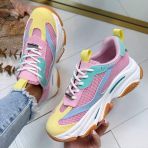 STEVE MADDEN POSSESSION-E SNEAKER 0033 PASTEL MULTI