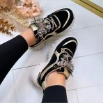 SPARKLE BUTTERFLY SNEAKER 8-110 BLACK *WEB ONLY*