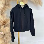 GUESS STACIE HOODED SWEATER V4BQ00KC5O0 BLACK