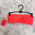 GUESS SPARKLE BANDEAU TOP E6GJ45KF442 F503 CORAL