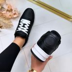 GUESS LOGO SNEAKER FLFCLEELE12 BLACK