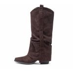 STUDDIE GESP LAARS DES8098 BROWN SUE