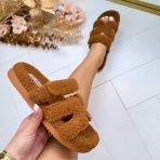 STEVE MADDEN MISSILE-F TEDDY SLIPPER 3175 CAMEL